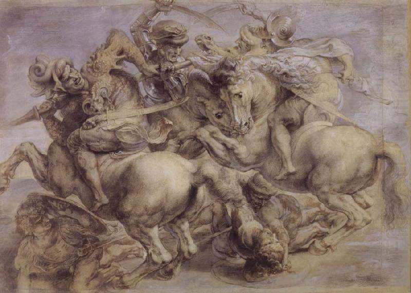 The fight for the standard, Peter Paul Rubens